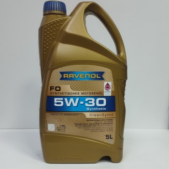 Масло моторное RAVENOL FO 5W30 5л №111111500501999